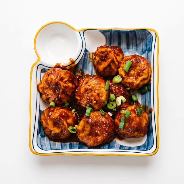 Vegetable Chilli Momo.