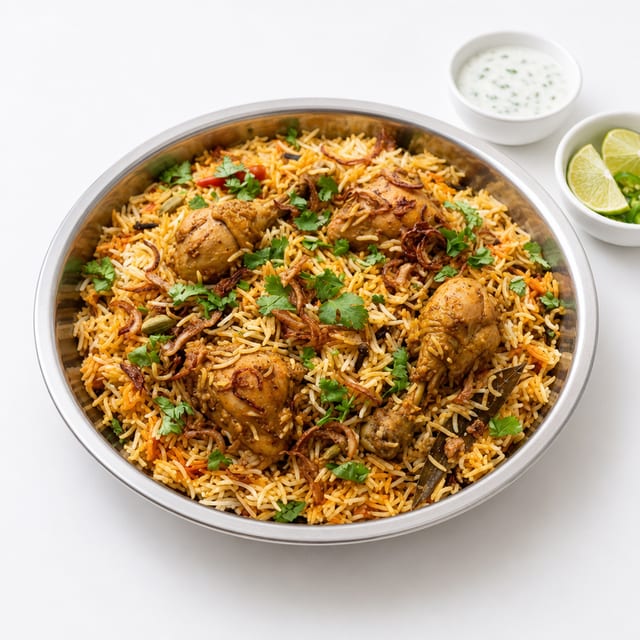 Chicken Biryani Bone-in.