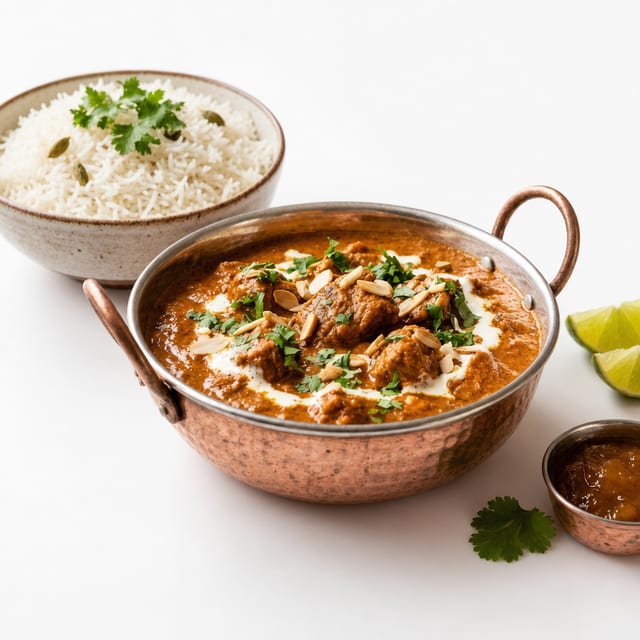 Lamb Tikka Masala.