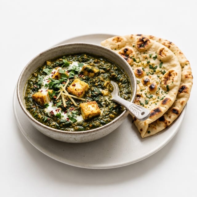 Saag Paneer.