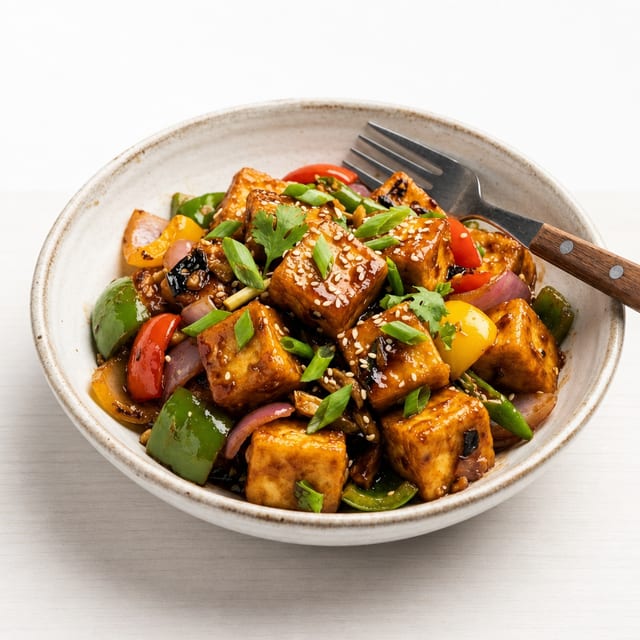 Chili Paneer.