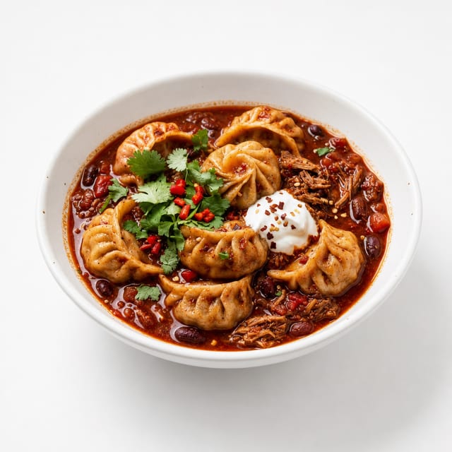 Buff Chilli Momo.